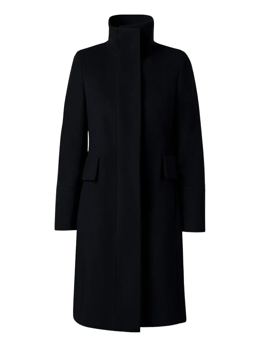 Women's Long Wool-Blend Coat