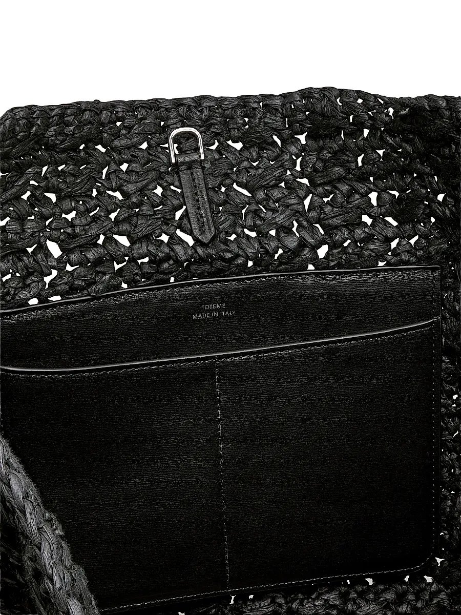 TOTEME Women's Raffia Tote Bag | Thumbnail 4