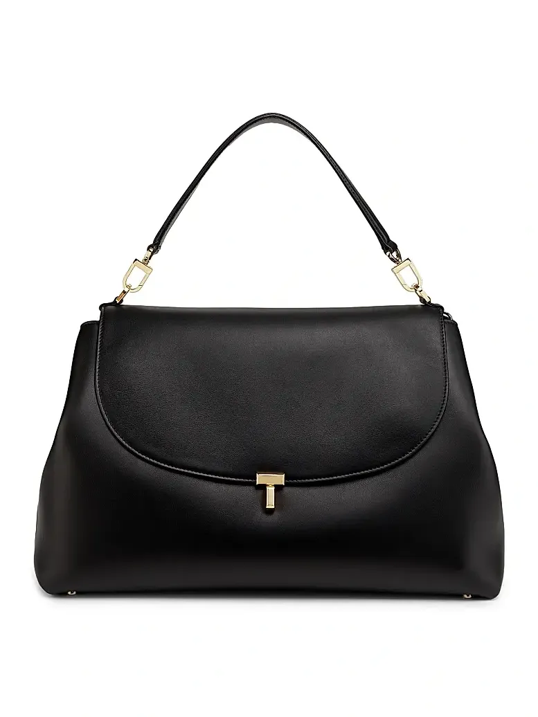 TOTEME Women's T-Lock Leather Satchel