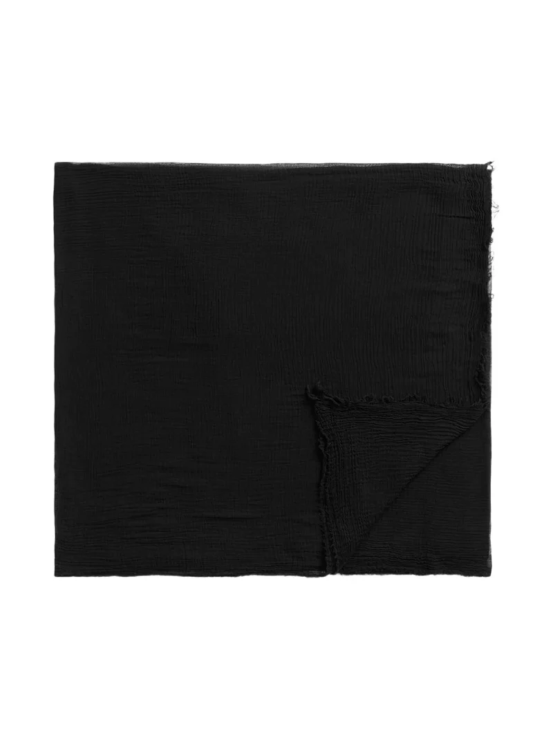 TOTEME Women's Crinkled Cotton Wrap Scarf
