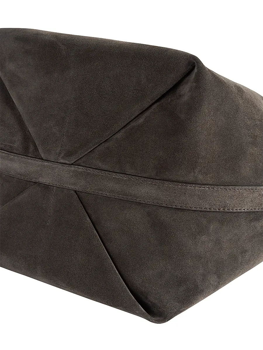 TOTEME Women's Suede Belted Tote Bag | Thumbnail 5