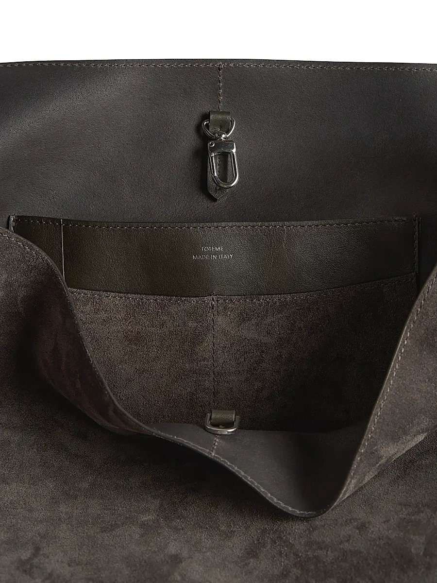 TOTEME Women's Suede Belted Tote Bag | Thumbnail 6