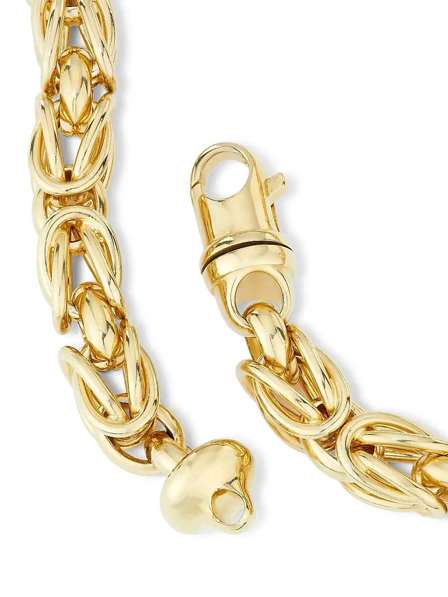 TOTEME Women's Byzantine 24K Gold-Plated Collar Necklace | Thumbnail 3 TOTEME Women's Byzantine 24K Gold-Plated Collar Necklace | Thumbnail 3