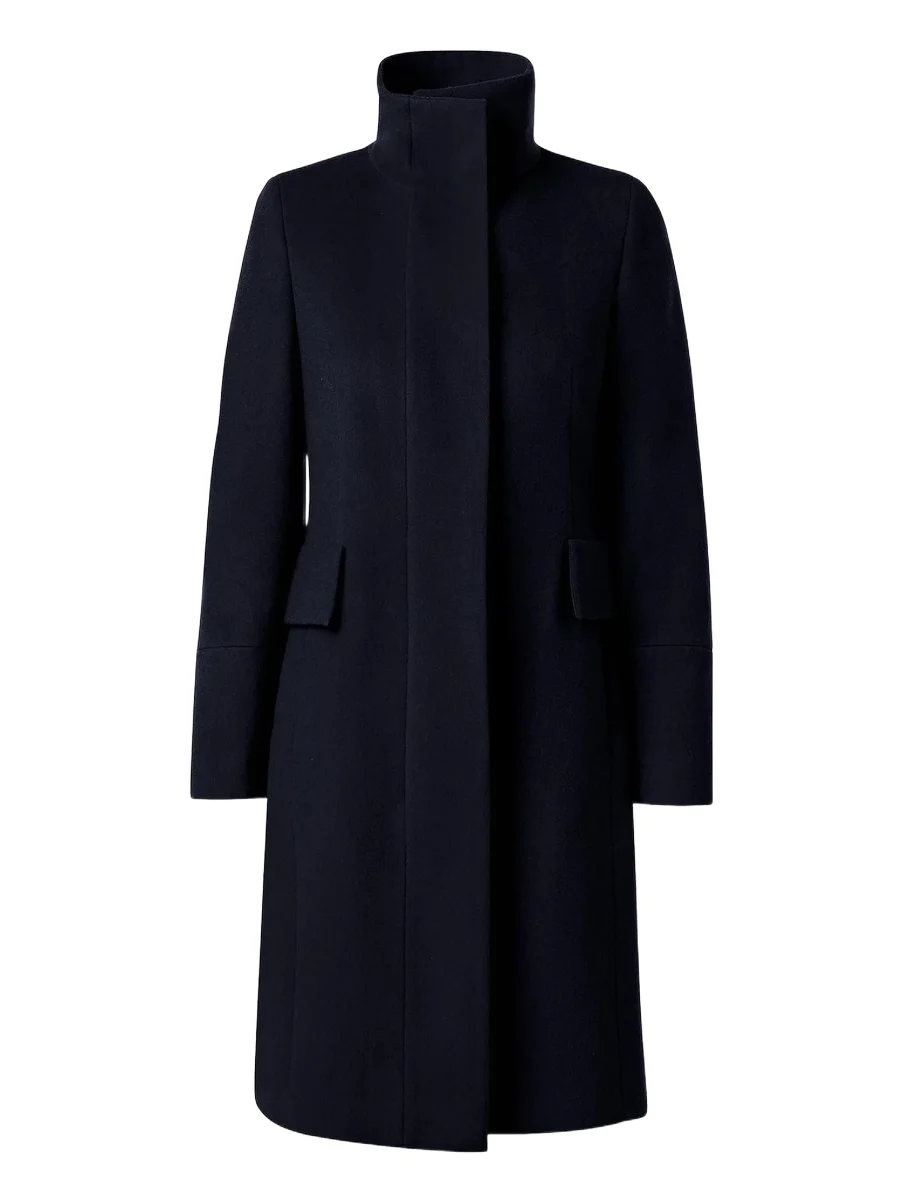 Women's Long Wool-Blend Coat Women's Long Wool-Blend Coat