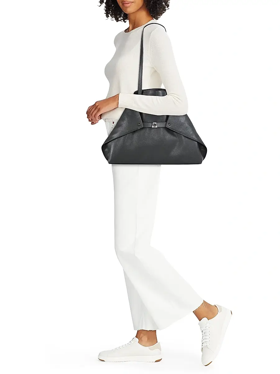 Akris Women's Ai Medium Leather Tote | Thumbnail 2 Akris Women's Ai Medium Leather Tote | Thumbnail 2