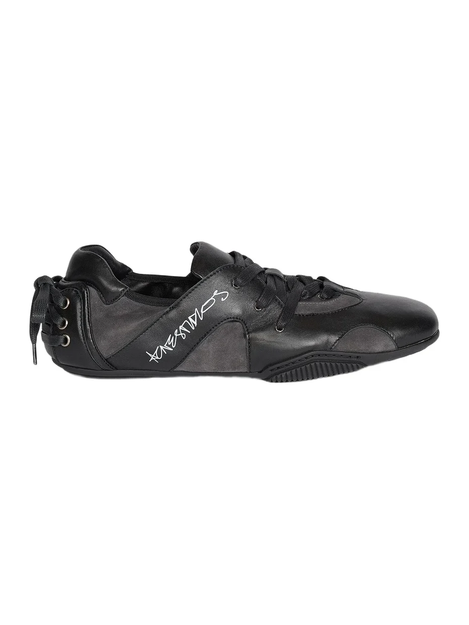 Acne Studios Men's Bilaria Up M Leather Low-Top Sneakers