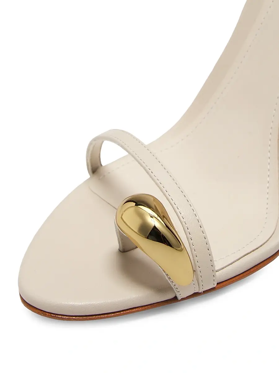 Schutz Women's Maya 100MM Leather Sandals | Thumbnail 5 Schutz Women's Maya 100MM Leather Sandals | Thumbnail 5