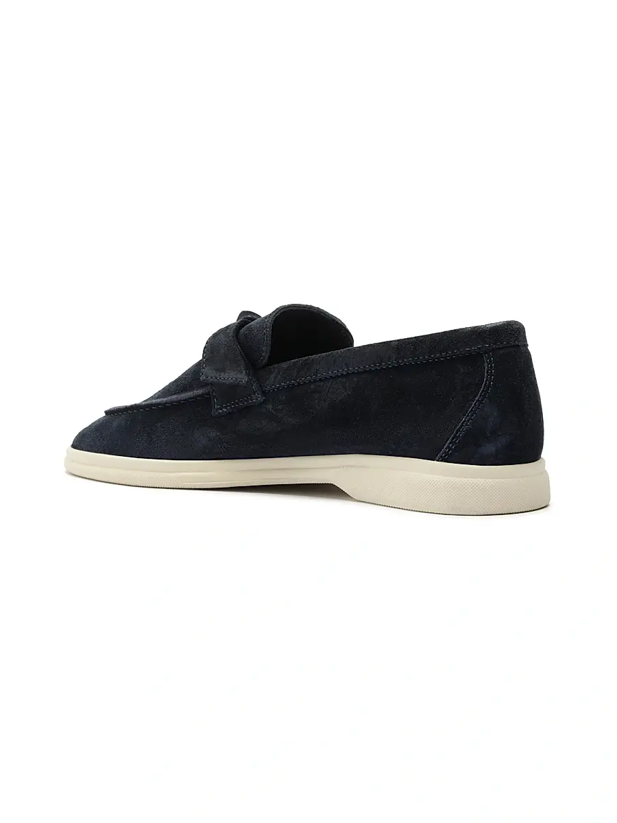 Alexandre Birman Women's Clarita Suede Bow Loafers | Thumbnail 5 Alexandre Birman Women's Clarita Suede Bow Loafers | Thumbnail 5