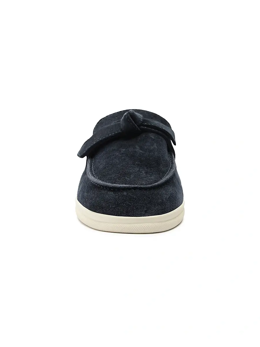Alexandre Birman Women's Clarita Suede Bow Loafers | Thumbnail 7 Alexandre Birman Women's Clarita Suede Bow Loafers | Thumbnail 7