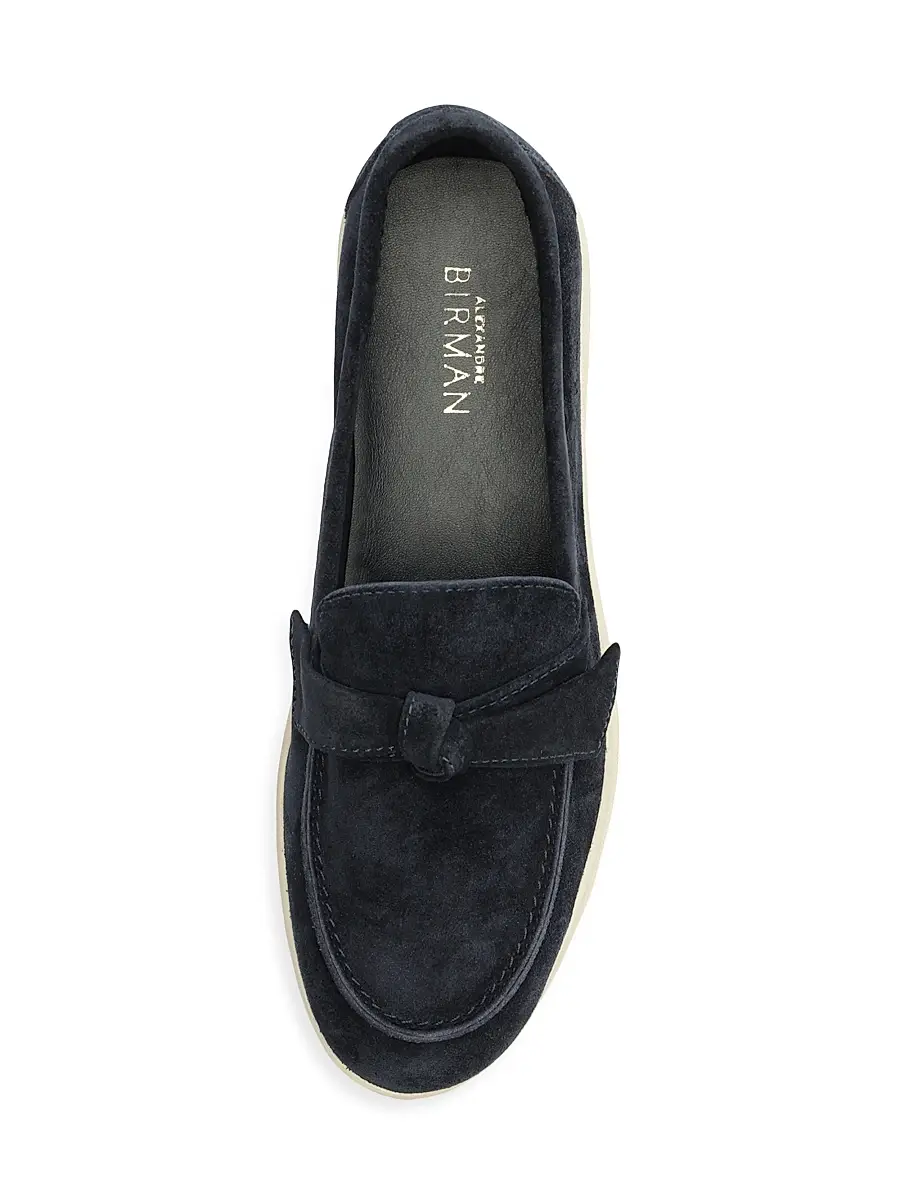 Alexandre Birman Women's Clarita Suede Bow Loafers | Thumbnail 9 Alexandre Birman Women's Clarita Suede Bow Loafers | Thumbnail 9