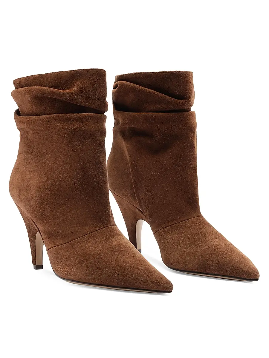 Alexandre Birman Women's Tati 85MM Suede Slouchy Boots | Thumbnail 3 Alexandre Birman Women's Tati 85MM Suede Slouchy Boots | Thumbnail 3