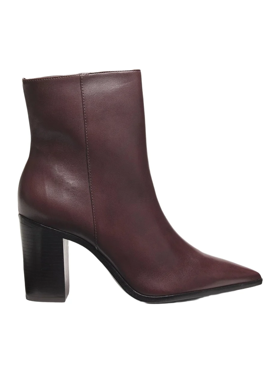Women's Mikki 85MM Block-Heel Leather Booties