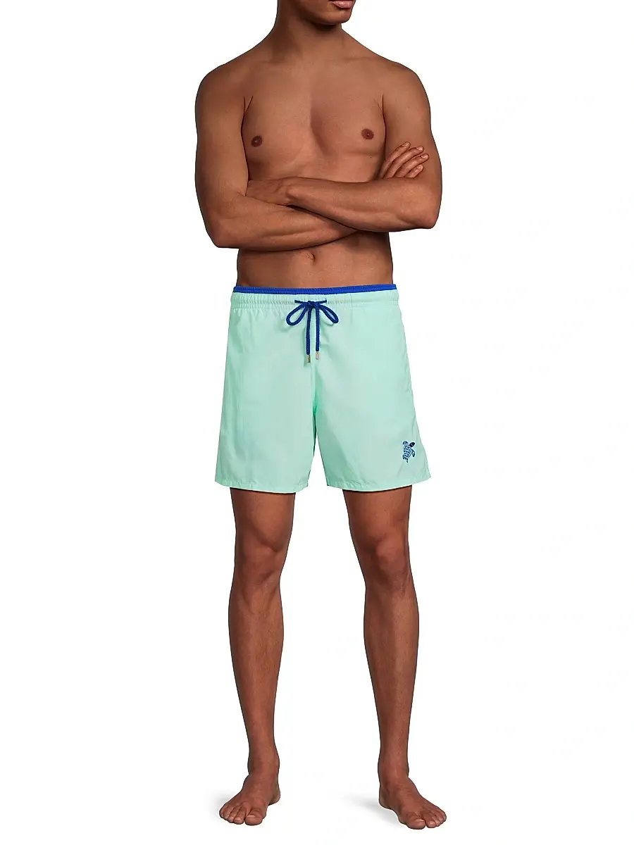 Vilebrequin Men's Unis Swim Shorts | Thumbnail 2 Vilebrequin Men's Unis Swim Shorts | Thumbnail 2