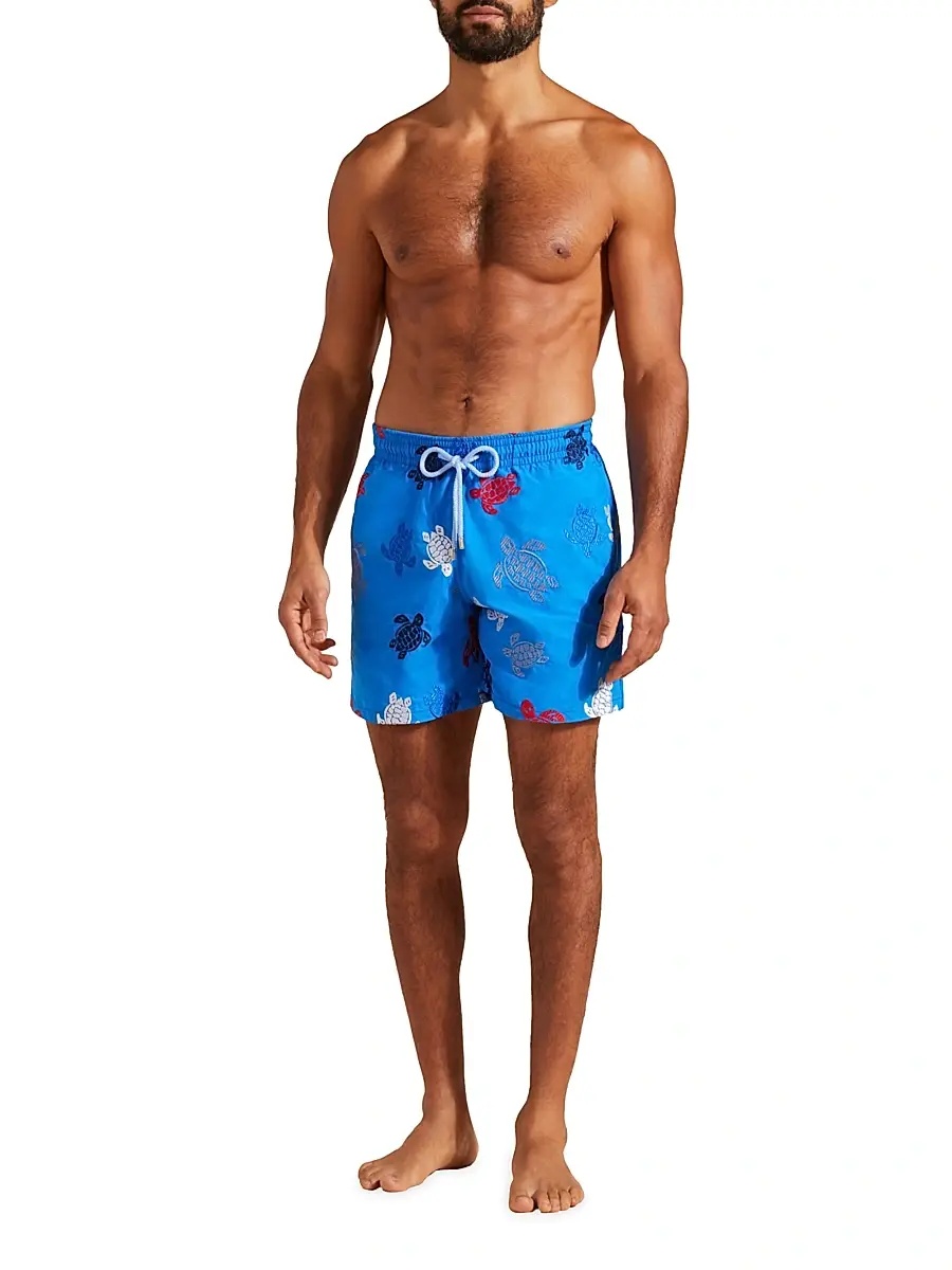 Vilebrequin Men's Turtle Rounds Swim Trunks | Thumbnail 2 Vilebrequin Men's Turtle Rounds Swim Trunks | Thumbnail 2