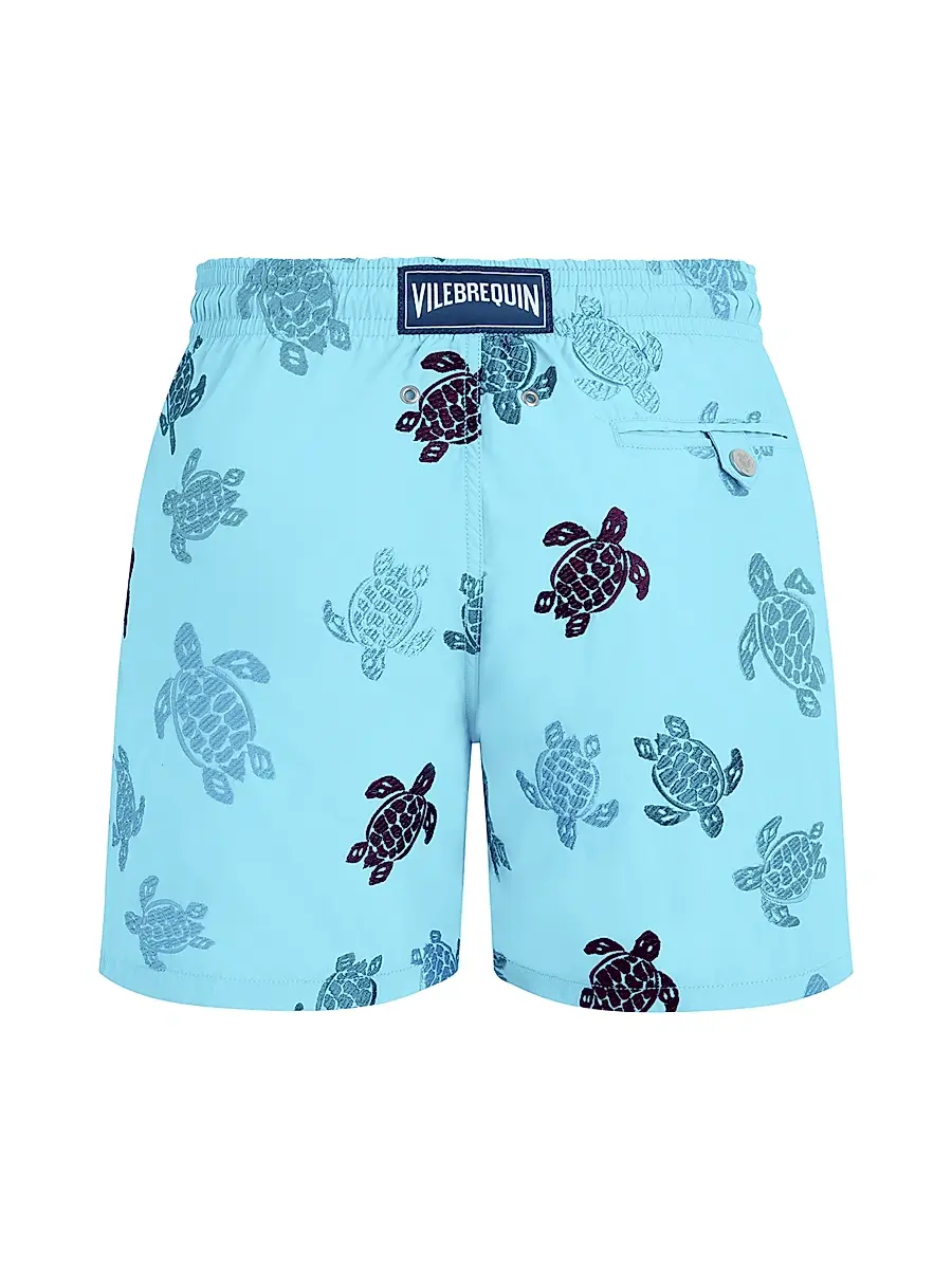 Vilebrequin Men's Turtle Rounds Swim Trunks | Thumbnail 3 Vilebrequin Men's Turtle Rounds Swim Trunks | Thumbnail 3