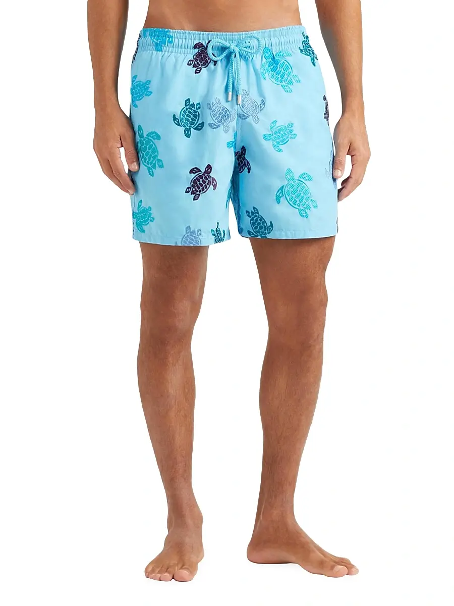 Vilebrequin Men's Turtle Rounds Swim Trunks | Thumbnail 4 Vilebrequin Men's Turtle Rounds Swim Trunks | Thumbnail 4