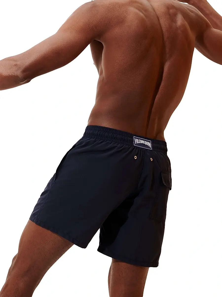 Vilebrequin Men's Unis Swim Trunks | Thumbnail 3 Vilebrequin Men's Unis Swim Trunks | Thumbnail 3