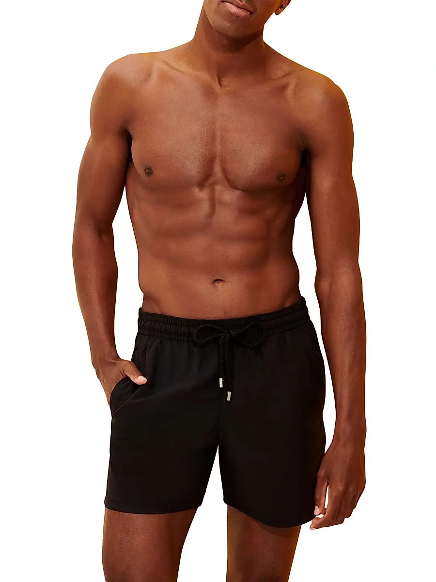 Vilebrequin Men's Unis Swim Trunks | Thumbnail 2 Vilebrequin Men's Unis Swim Trunks | Thumbnail 2