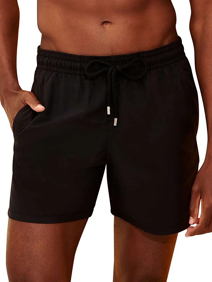 Vilebrequin Men's Unis Swim Trunks | Thumbnail 4 Vilebrequin Men's Unis Swim Trunks | Thumbnail 4