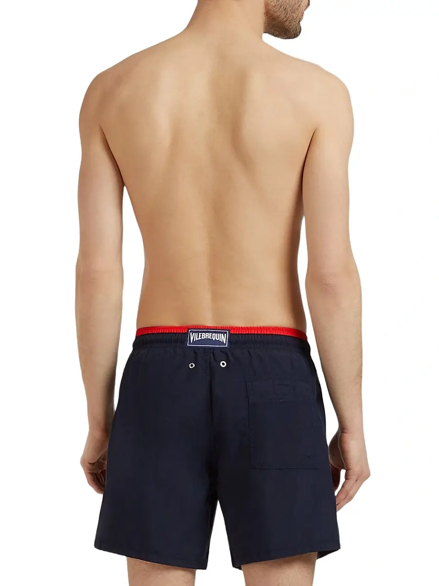 Vilebrequin Men's Unis Swim Shorts | Thumbnail 4 Vilebrequin Men's Unis Swim Shorts | Thumbnail 4