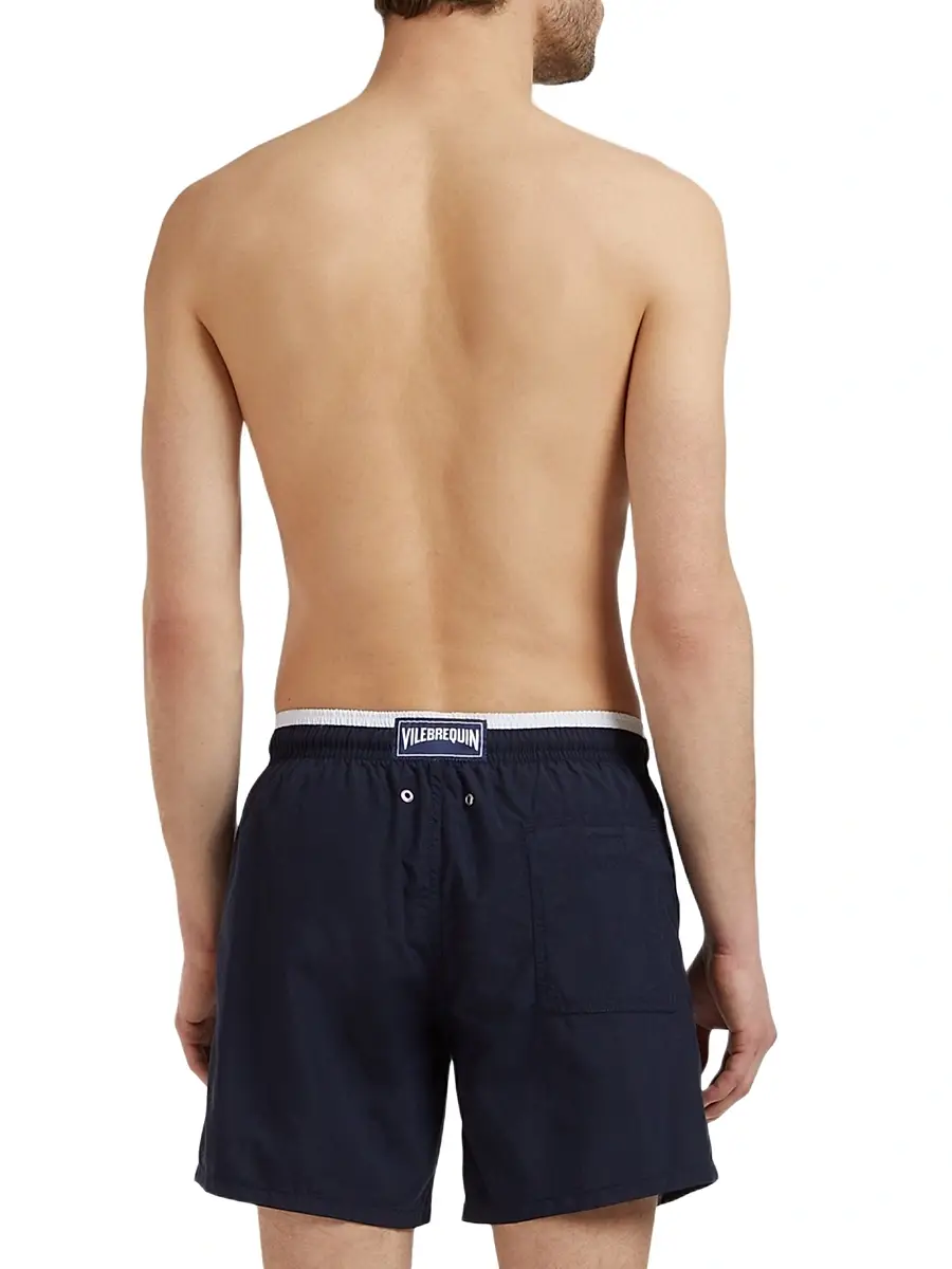 Vilebrequin Men's Unis Swim Shorts | Thumbnail 4 Vilebrequin Men's Unis Swim Shorts | Thumbnail 4