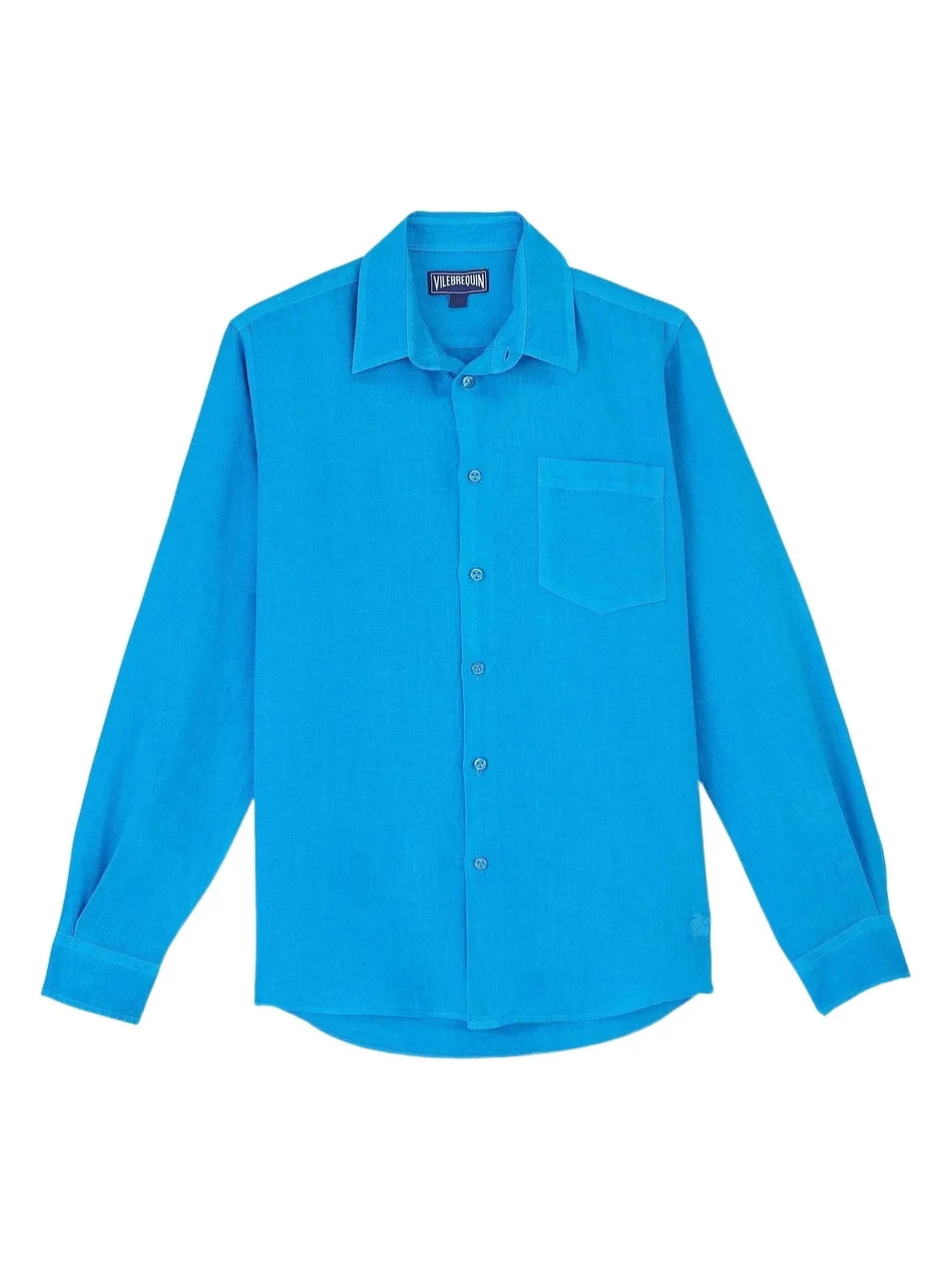 Vilebrequin Men's Long-Sleeve Linen Shirt
