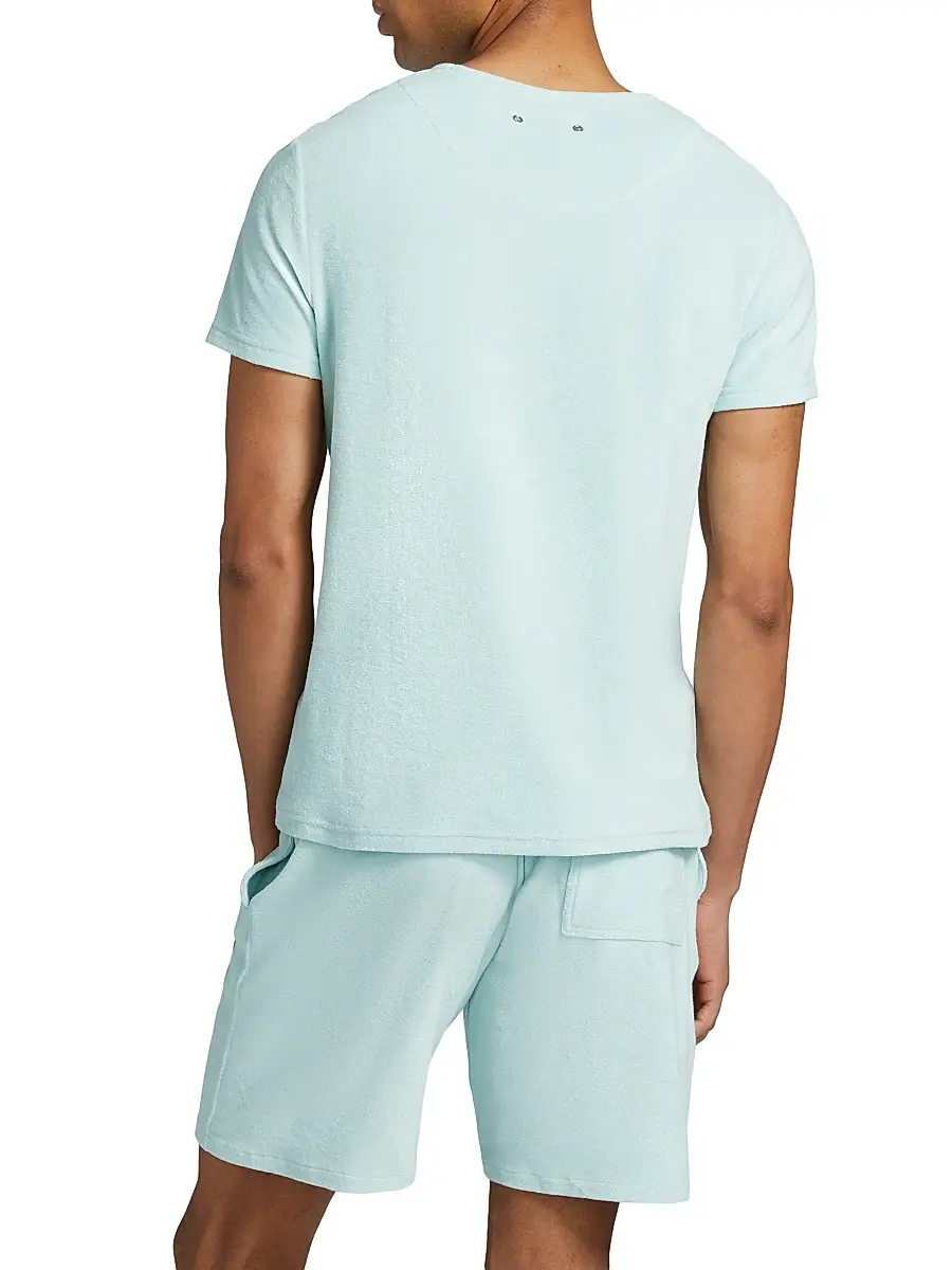 Vilebrequin Men's Cotton-Blend Crewneck T-Shirt | Thumbnail 5 Vilebrequin Men's Cotton-Blend Crewneck T-Shirt | Thumbnail 5