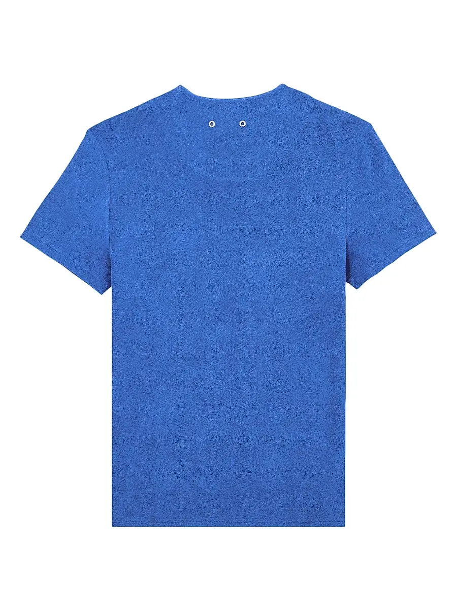Vilebrequin Men's Cotton-Blend Crewneck T-Shirt | Thumbnail 3 Vilebrequin Men's Cotton-Blend Crewneck T-Shirt | Thumbnail 3