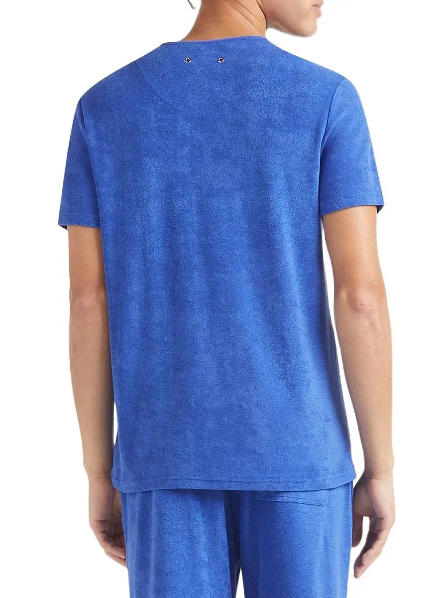 Vilebrequin Men's Cotton-Blend Crewneck T-Shirt | Thumbnail 5 Vilebrequin Men's Cotton-Blend Crewneck T-Shirt | Thumbnail 5