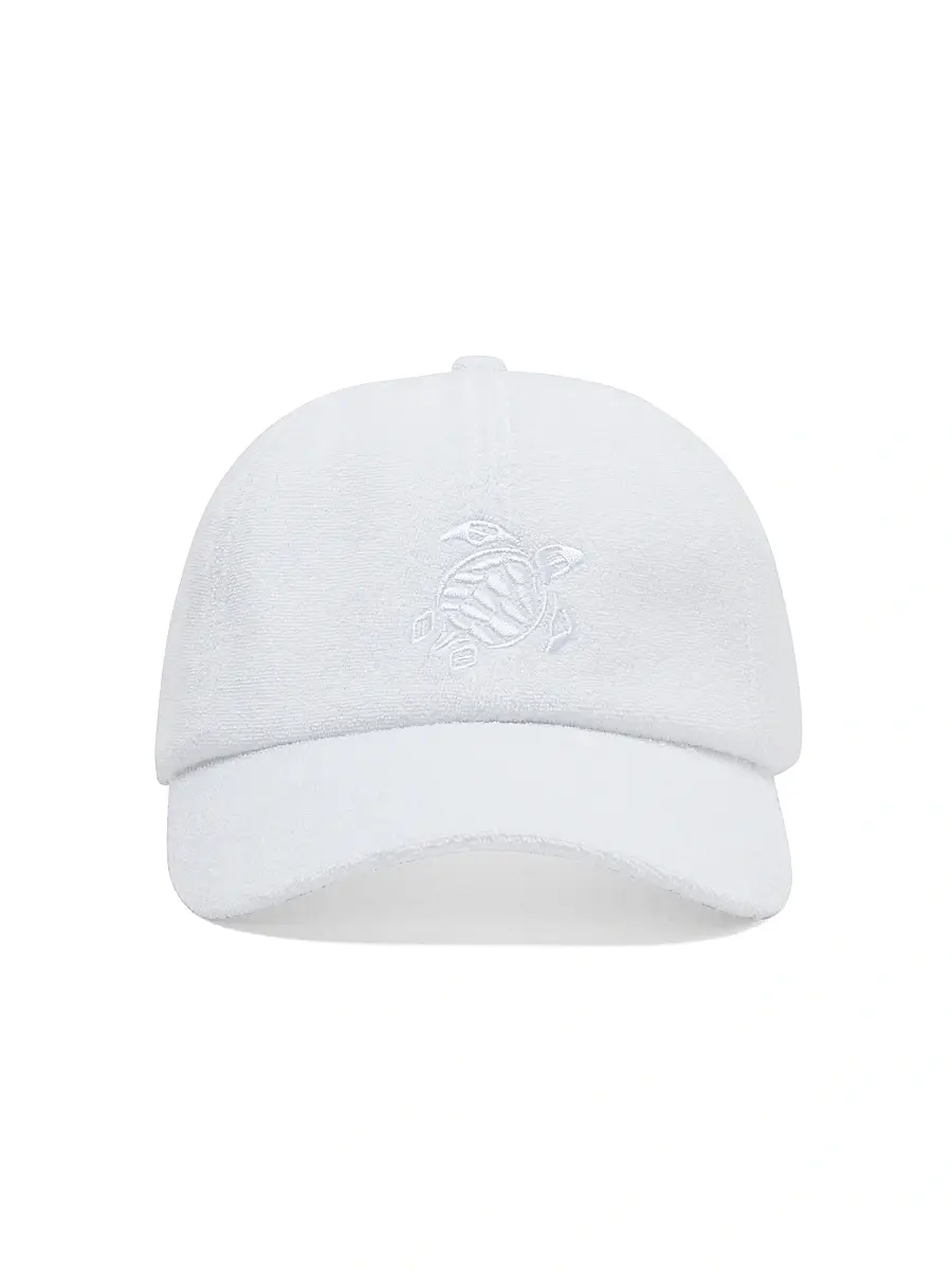 Vilebrequin Men's Terry Logo-Embroidered Baseball Cap | Thumbnail 4 Vilebrequin Men's Terry Logo-Embroidered Baseball Cap | Thumbnail 4