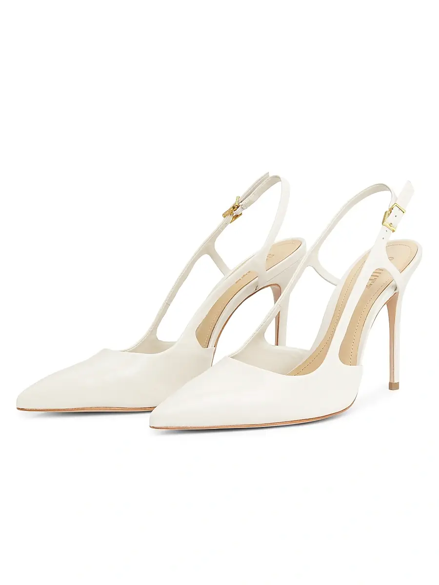 Schutz Women's Boris 110MM Leather Slingback Pumps | Thumbnail 2 Schutz Women's Boris 110MM Leather Slingback Pumps | Thumbnail 2