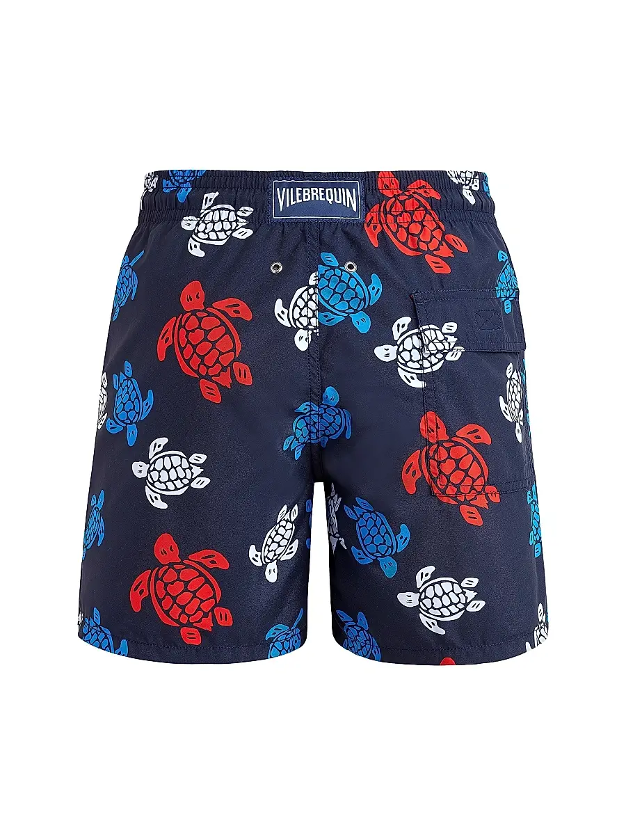 Vilebrequin Men's Multicolor Tortoise Swim Trunks | Thumbnail 3