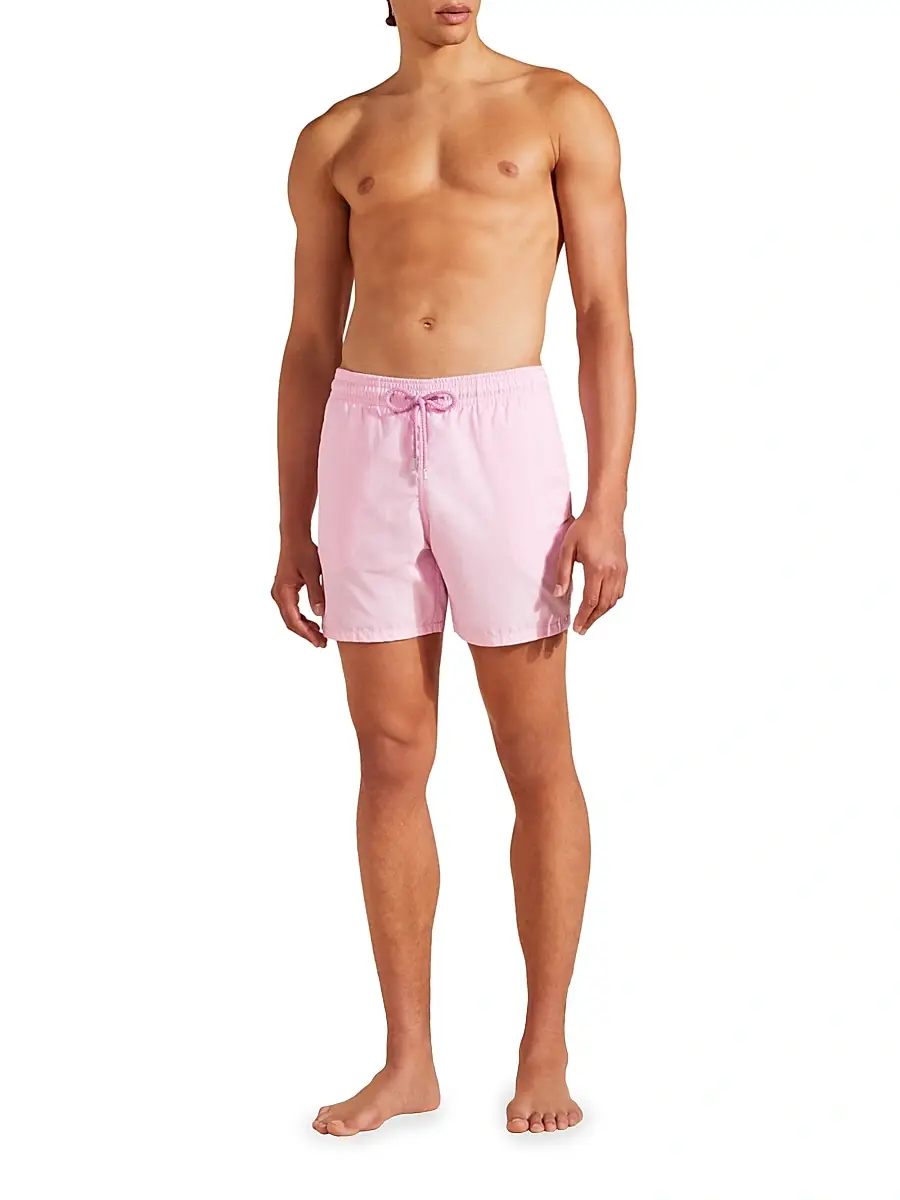 Vilebrequin Men's Moorea Drawstring Swim Shorts | Thumbnail 2 Vilebrequin Men's Moorea Drawstring Swim Shorts | Thumbnail 2