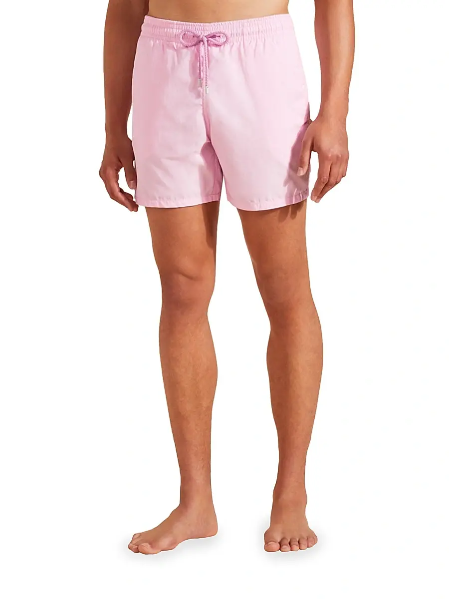 Vilebrequin Men's Moorea Drawstring Swim Shorts | Thumbnail 4 Vilebrequin Men's Moorea Drawstring Swim Shorts | Thumbnail 4