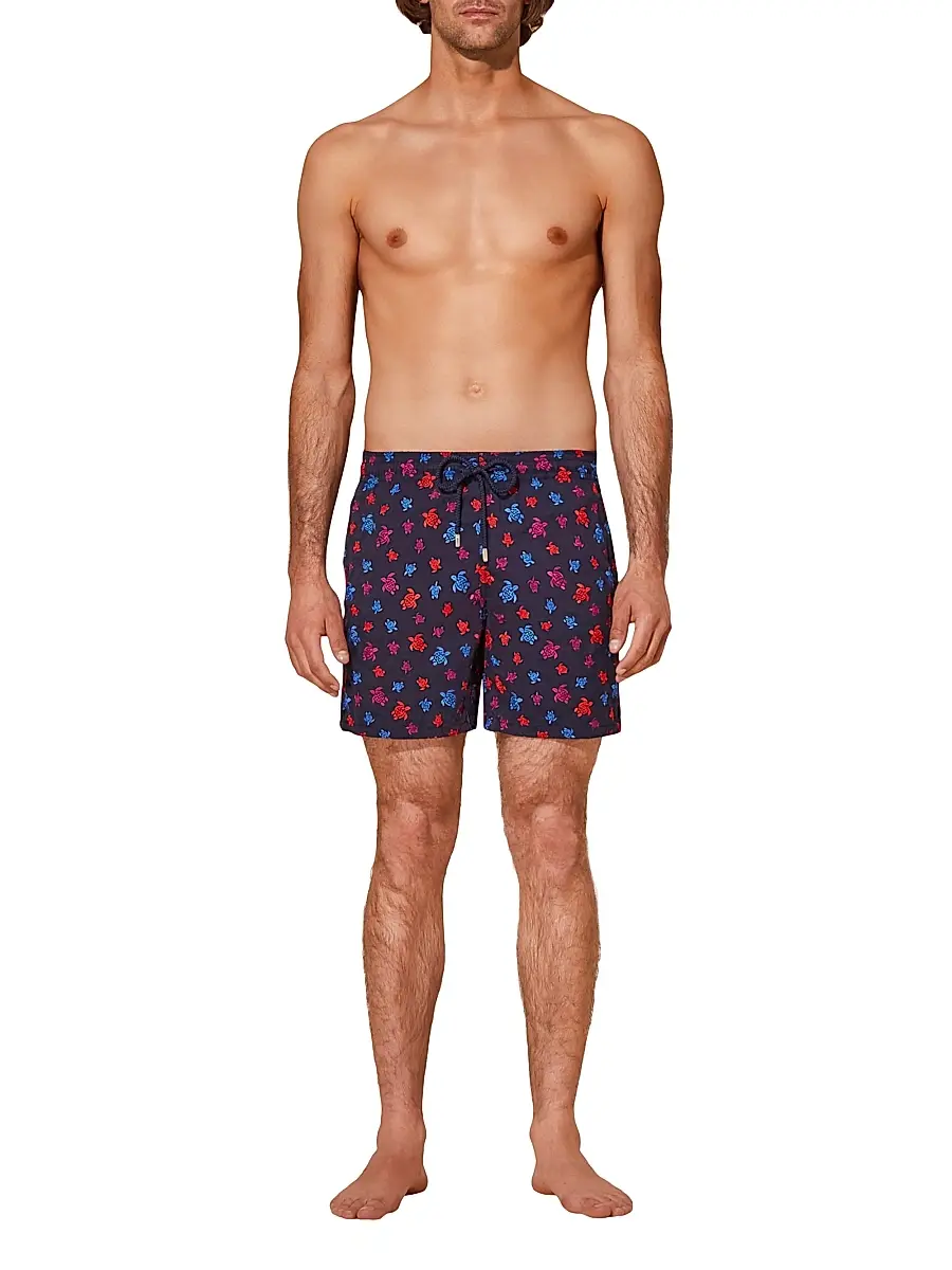Vilebrequin Men's Mistral Turtle Swim Shorts | Thumbnail 2 Vilebrequin Men's Mistral Turtle Swim Shorts | Thumbnail 2