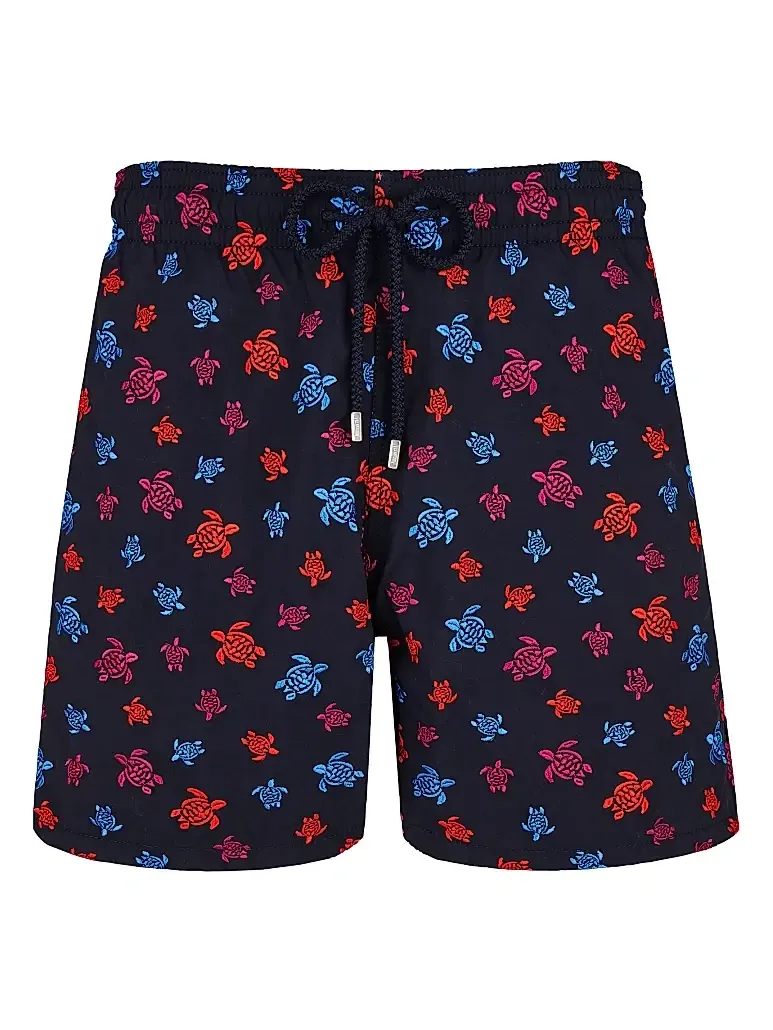 Vilebrequin Men's Mistral Turtle Swim Shorts