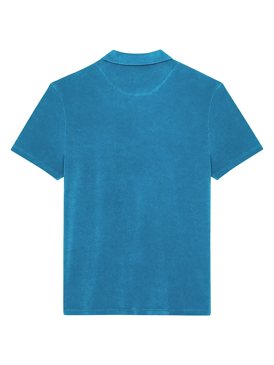 Vilebrequin Men's Terry Cloth Polo Shirt | Thumbnail 3