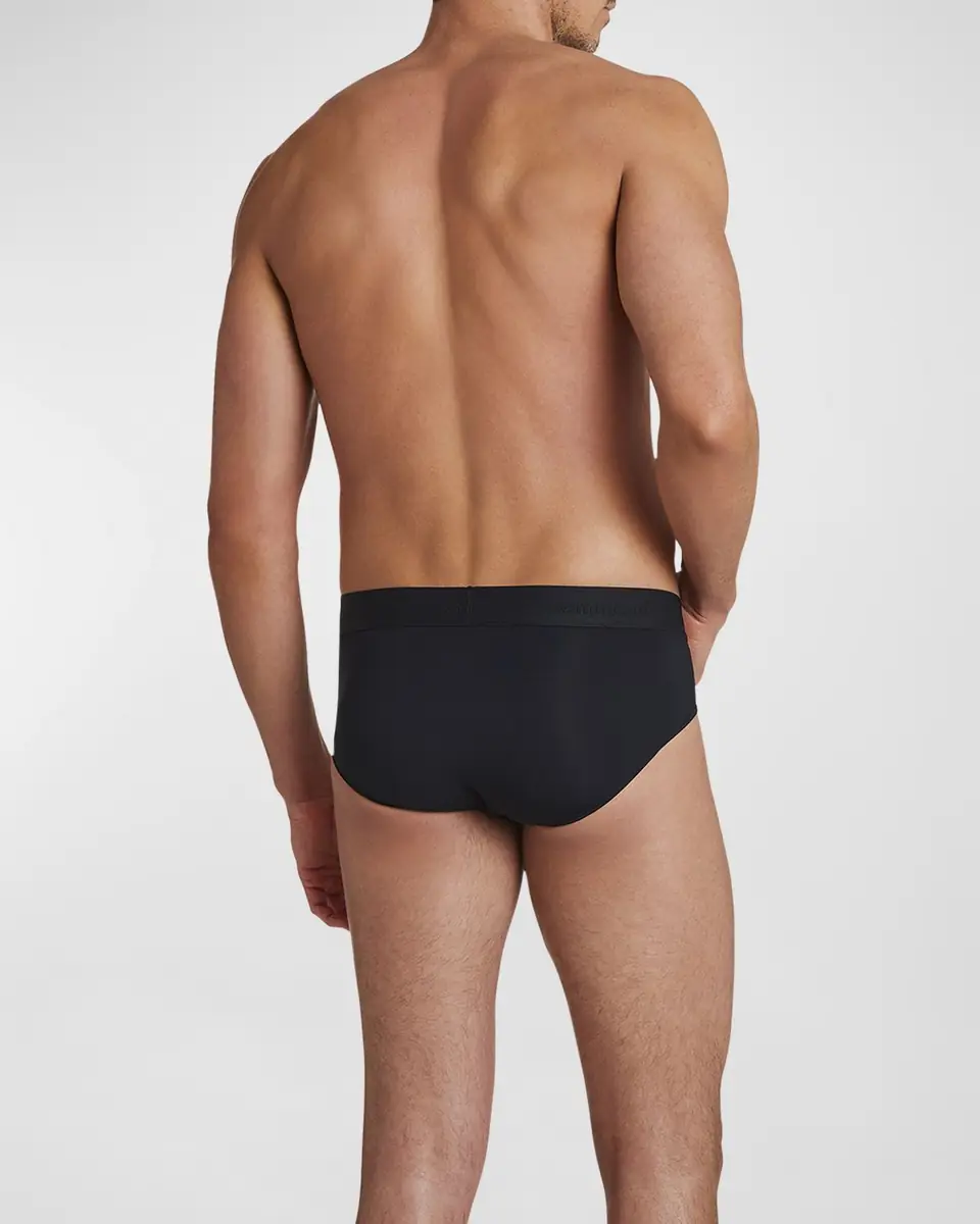 Commando Men's Micro-Modal Modern Fit Briefs | Thumbnail 3 Commando Men's Micro-Modal Modern Fit Briefs | Thumbnail 3