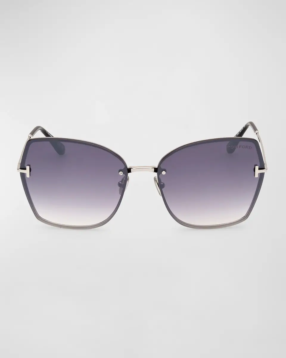 Tom Ford Nickie Metal Butterfly Sunglasses | Thumbnail 3 Tom Ford Nickie Metal Butterfly Sunglasses | Thumbnail 3