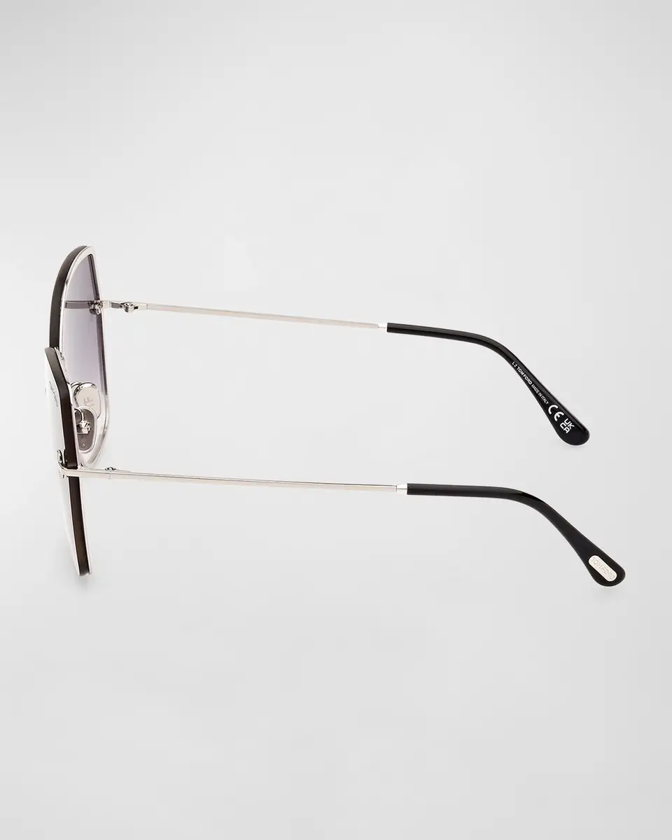 Tom Ford Nickie Metal Butterfly Sunglasses | Thumbnail 4 Tom Ford Nickie Metal Butterfly Sunglasses | Thumbnail 4