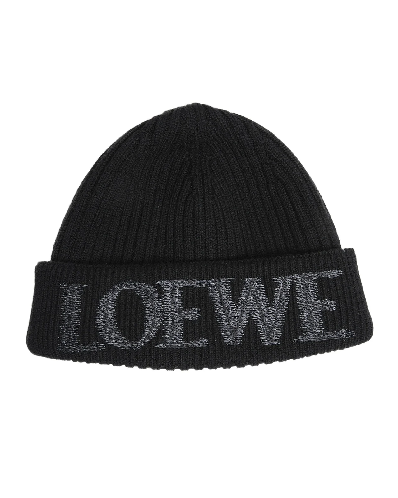 Blurred Logo Wool Beanie