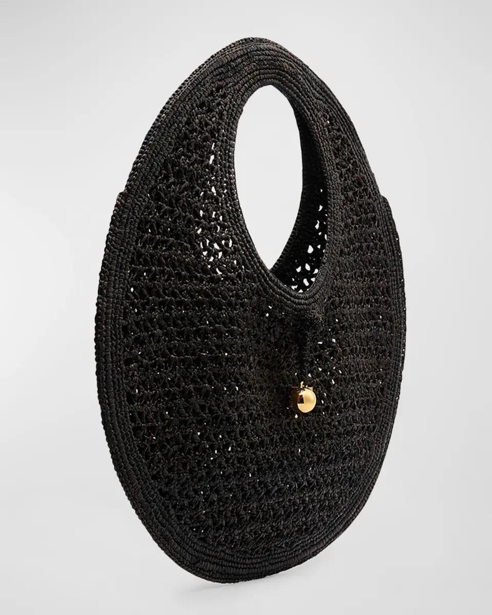Jacquemus Le Rond Raffia Top-Handle Bag | Thumbnail 4