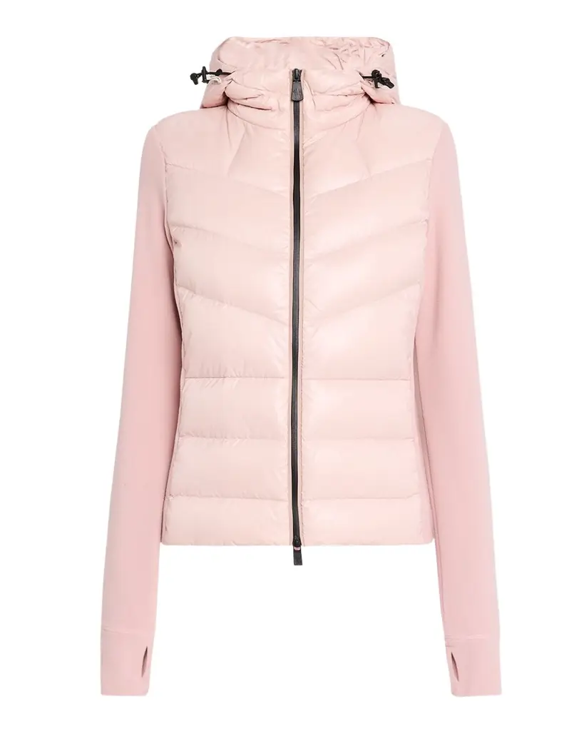 Moncler Grenoble Puffer Polar Fleece Zip-Up Cardigan | Image 1 Moncler Grenoble Puffer Polar Fleece Zip-Up Cardigan | Image 1