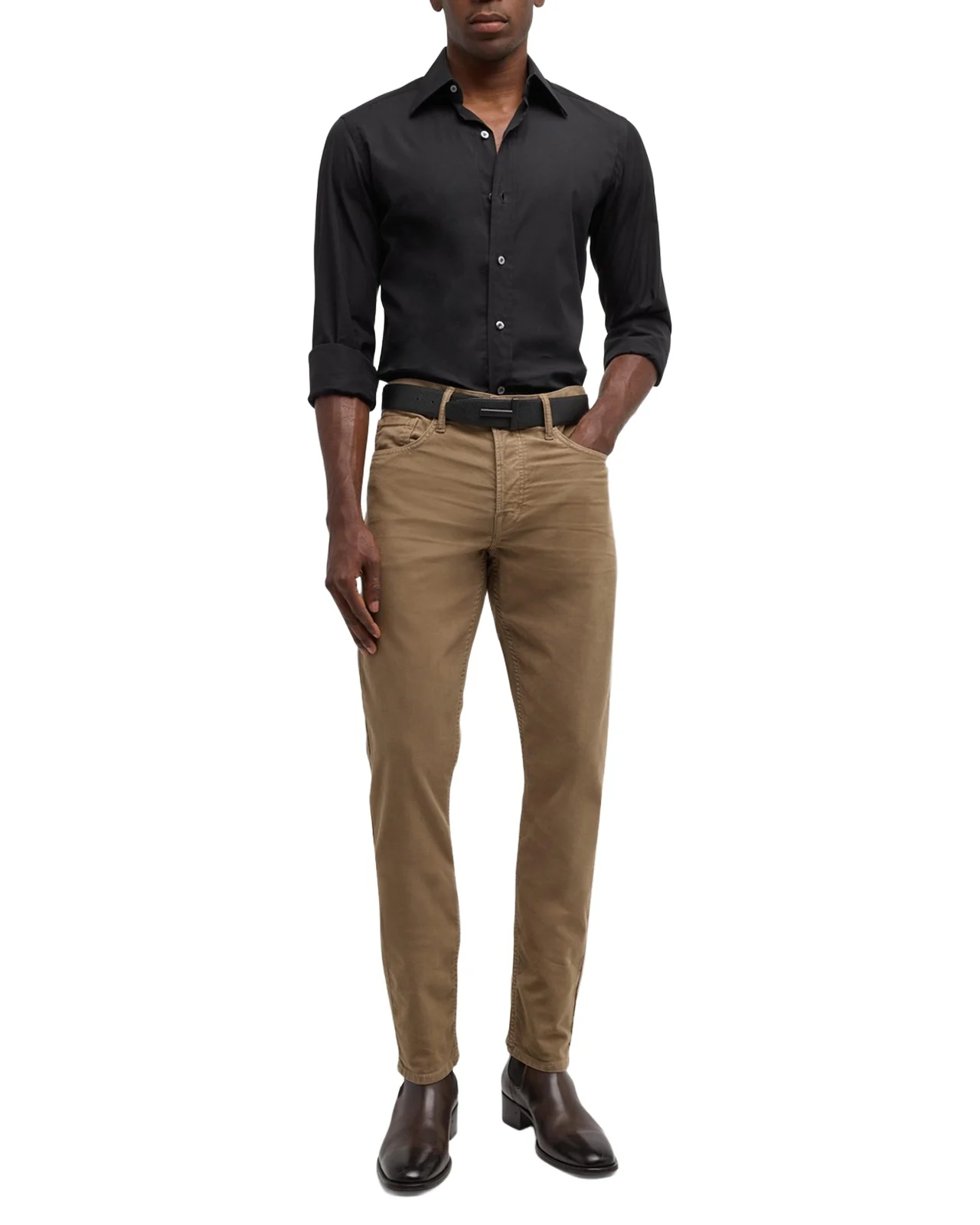 Tom Ford Men's Moleskin Slim-Fit Jeans