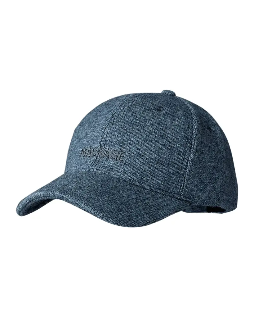 Mackage Men's Anderson Wool and Cashmere Logo Baseball Cap | Image 1 Mackage Men's Anderson Wool and Cashmere Logo Baseball Cap | Image 1