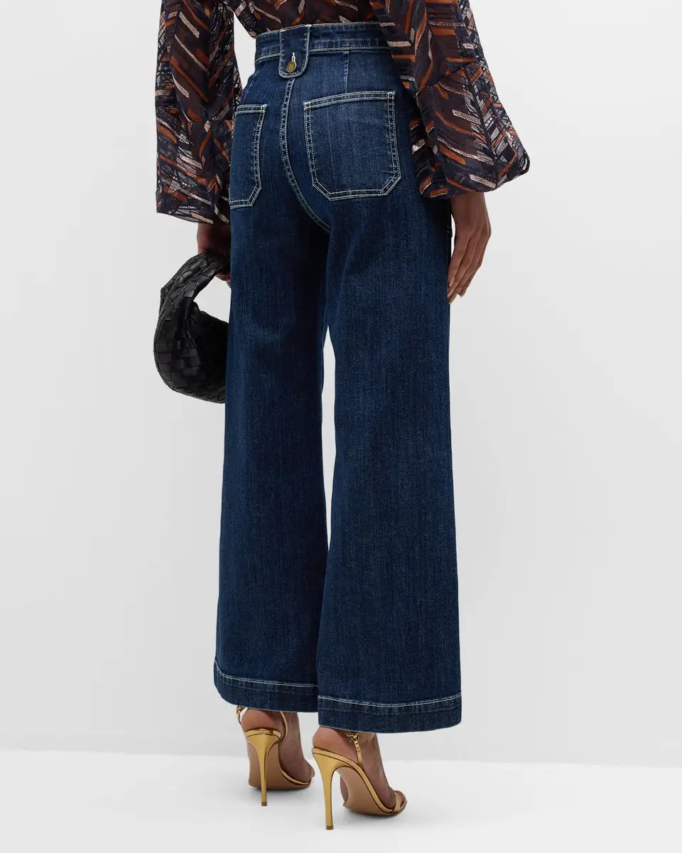 Ramy Brook Theodora Cropped Wide-Leg Jeans | Thumbnail 3 Ramy Brook Theodora Cropped Wide-Leg Jeans | Thumbnail 3