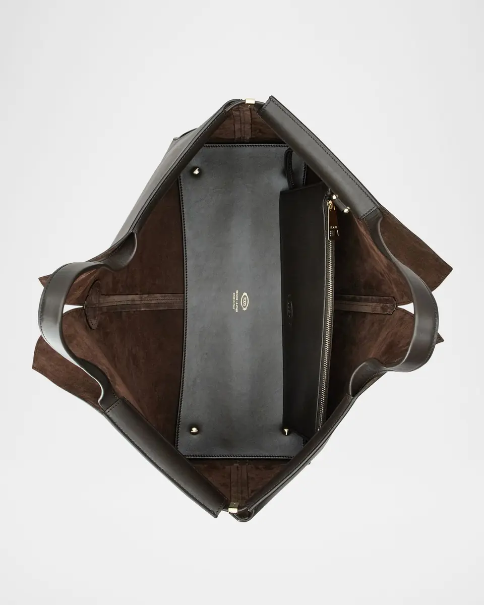 Tod's Medium Leather Di Folio Tote Bag | Thumbnail 2 Tod's Medium Leather Di Folio Tote Bag | Thumbnail 2