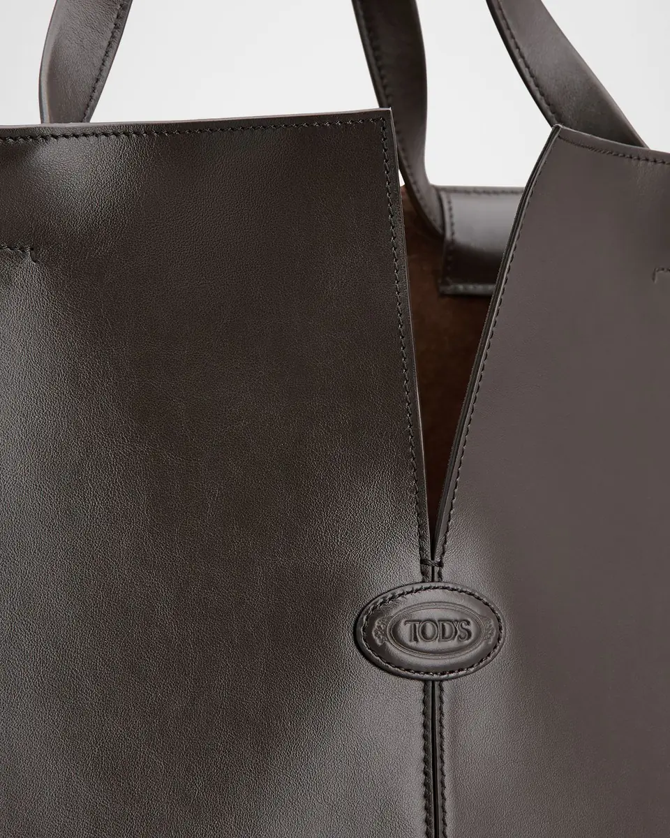 Tod's Medium Leather Di Folio Tote Bag | Thumbnail 3 Tod's Medium Leather Di Folio Tote Bag | Thumbnail 3