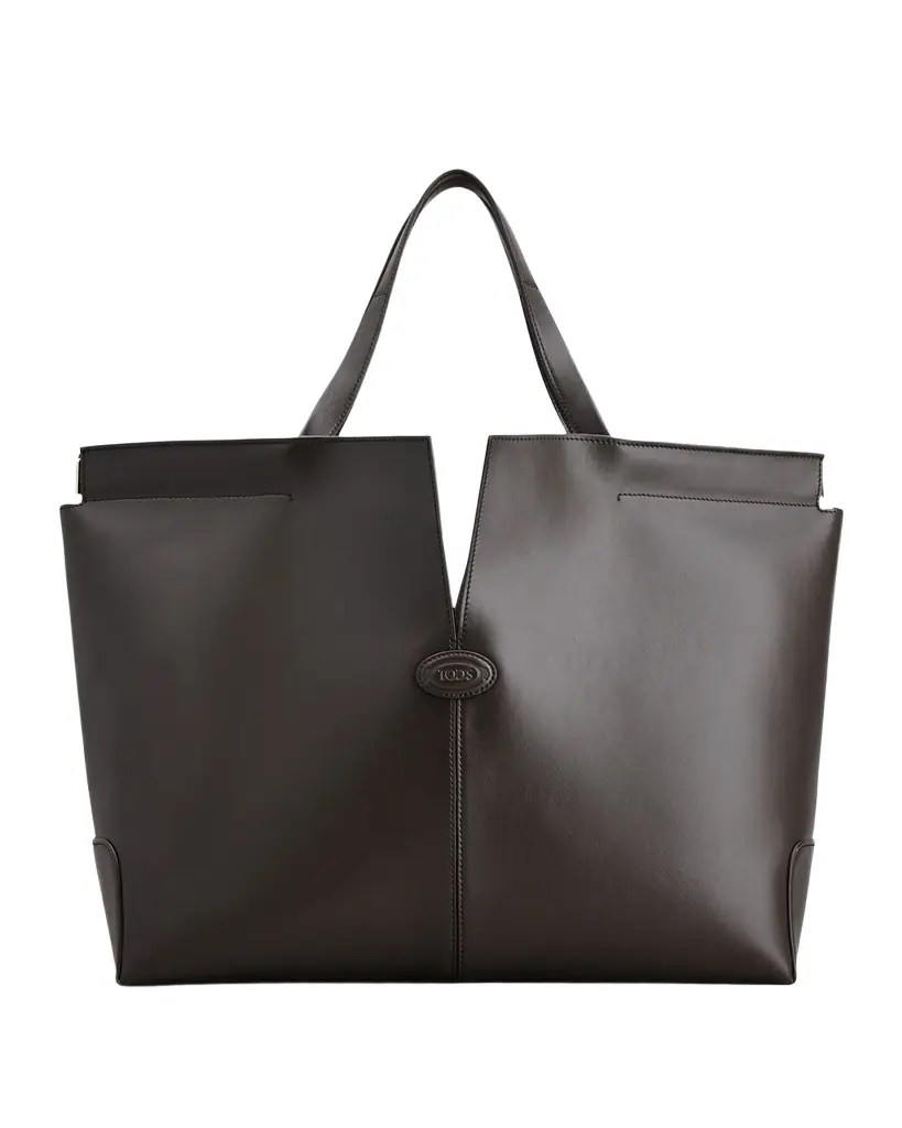 Tod's Medium Leather Di Folio Tote Bag | Image 1 Tod's Medium Leather Di Folio Tote Bag | Image 1