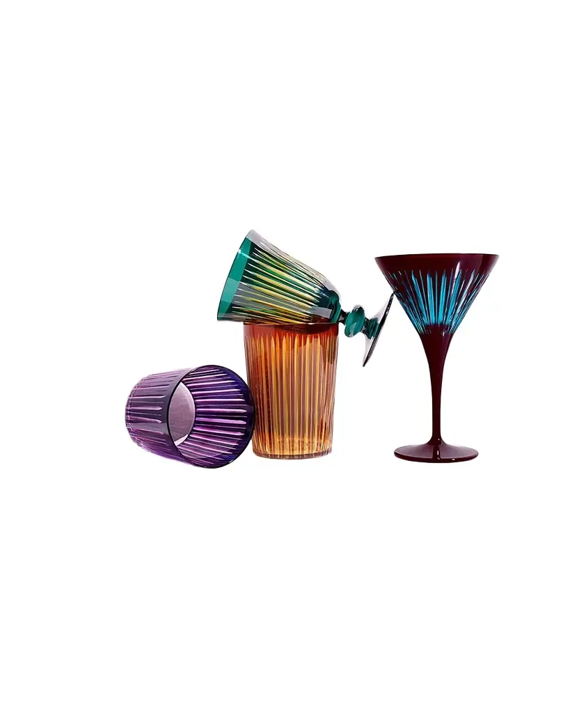 L'Objet Prism Martini Glasses, Set of 4